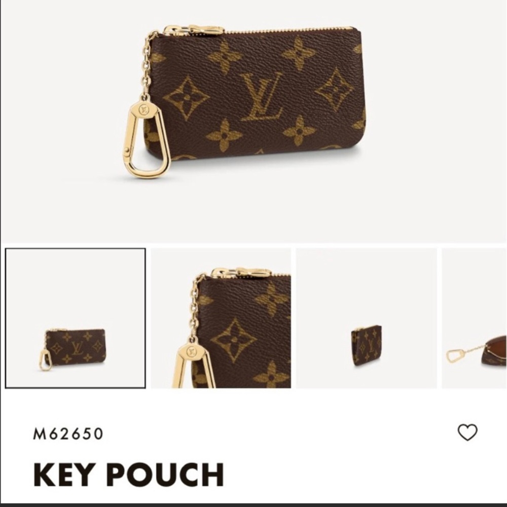 🔥BNIB Louis Vuitton Monogram Key Pouch🔥
